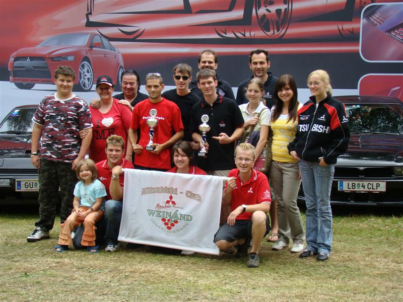 Gruppenphoto MC-Weinland am Stiftlandtreffen